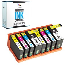 CMYi 8PK Compatible Series 31 32 Ink Cartridge fits Dell V525w, V725w All-In-One picture