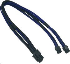 Dual Mini 6 Pin To 8 Pin Pcie Power Cable For Mac Pro Graphics Card 15 Inch picture