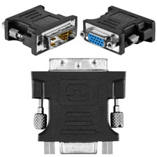 Insignia DVI-A I to VGA Adapter Second Monitor Display Connector Desktop PC picture