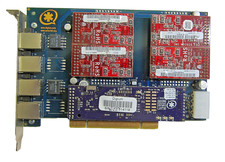 Genuine Digium Wildcard TDM410 4-Port TDM PCI Controller picture