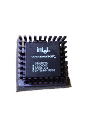 INTEL Overdrive DX40DP75 SZ956 V1.1 Vintage CPU Tested Working picture
