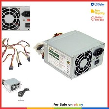 Computer Power Supply 480W ATX 20 24 Pin Dual Fan Overvoltage Protection picture