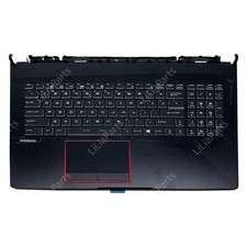 For MSI GE75 Black Palmrest Full Color Backlit Keyboard Non-Touchpad 3077E2C213Y picture