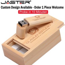 Custom Engraved Wooden USB Flash Drive,Storage Device with Wood Presentation Box picture