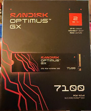 Sandisk Optimus GX 7100 2tb PCle 4.0 x4 M.2 2280 NVMe SSD Brand New  picture
