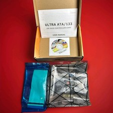 Ultra ATA/133R IDE RAID Controller Card with Cable NEW w/Instructions & CD picture