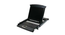 IOGEAR GCL1800 17 LCD KVM Combo Console GCL1800, 43.2 cm (17), USB, 100~240 ~E~ picture