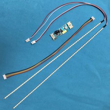 10pcs LED Backlight lamp Strip Kit Adjustable brightness for 22