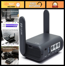Portable Wi-Fi 6 Travel Router, VPN Pocket Router for Business & RV, Cruise, Pla picture