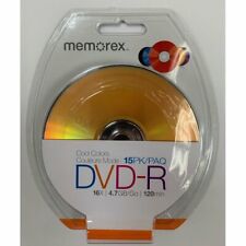 15 Pack Memorex Cool Colors DVD-R 16X 4.7GB/Go 120Min picture