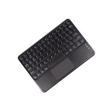 Black 10-inch Portable Rechargeable Wireless Bluetooth Keyboard with Touchpad picture