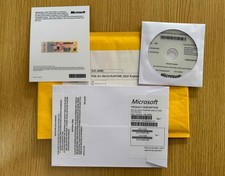  SQL Server 2022 /2019 Standard 24 Core License Unlimited CALs DVD full pack picture