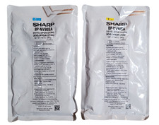 Sharp BP-NV90SA BPNV90SA Yellow Cyan Developer 340g 2 Pack Without Box picture