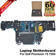 Dell Precision 7520 Motherboard with Xeon E3-1545M v5 2.9GHz DDR4 LA-E311P JYFWJ picture