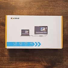 KCEVE 4K Ultra HD HDMI USB 3.0 KVM Switch Box 4x1 KC-KVM401A Black picture