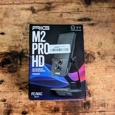 RIG M2 Pro HD USB Microphone 24-Bit aptX Bluetooth Streaming Podcast PC Mac picture