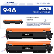 2 Pack CF294A 94A Toner Cartridge For HP LaserJet Pro M118dw MFP M148fdw M149fdw picture