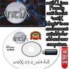 AntiX Linux Bootable DVD – Lightweight Operating System for All Computers picture