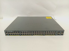 Cisco Catalyst 2960X-48LPS-L 48 Port Gigabit Power over Ethernet Switch 370W picture