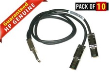 LOT 10 Dell PowerVault TL2000 TL4000 Server Mini-SAS Harnes ConnectorCable H176G picture