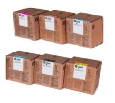 6 x Genuine Ink HP Scitex LX610 LX820 LX850 LATEX / CN670A CN671A -CN675A INK picture