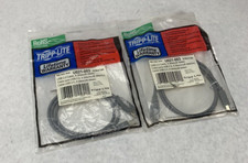 Lot 2 Tripp Lite USB 2.0 Hi-Speed A/B Cables M/M 3-ft. U021-003 New picture