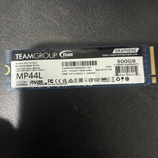 TEAMGROUP MP44L 500GB M.2 2280 NVMe PCIe 4.0 SSD 5000MB/s Graphene 99% HEALTH picture