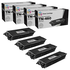 LD Compatible Brother TN460 Set of 4 Black Laser Toner Cartridges picture