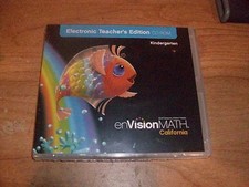 enVision Math California Electronic Teachers Edition Kindergarten CD ROM WIN/MAC picture