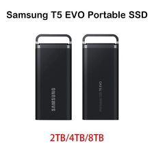 Samsung T5 EVO Portable SSD 2TB 4TB 8TB Type-c USB3.2 External Solid State Drive picture