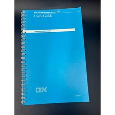 IBM Disk Operating System Version 3.30 User Guide Vintage 1987 Manual 80X0933 picture