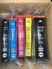 5 410XL Ink Cartridges Compatible With 410XL PBK BCMY High Yield MILEKO picture