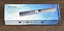 Sinmark PS-U1 Wand Portable Scanner, New In Box Blue Max 900DPI picture