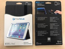 40x MarBlue MicroShell Folio Stand Case for iPad Mini 1,2,3 Retina Black picture