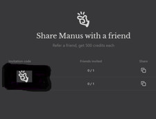 Manus AI Early Access Invitation Code picture