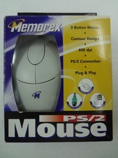 Memorex 3 Button PS/2 Ball Mouse picture