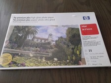 New Sealed HP Premium Plus Photo Paper 25 Sheets 11x17 High Gloss Inkjet Q5495A  picture