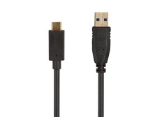 Monoprice Select USB 3.0 USB-C to USB-A Cable 6ft Black 38610 A05 picture