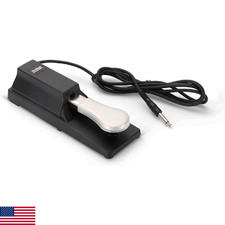 On-Stage KSP100 Universal Sustain Keyboard Pedal, Black picture