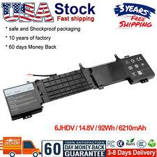 Replace 6JHDV Laptop Battery for Dell Alienware 17 R2 R3 ALW17ED-4838 Series USA picture