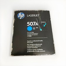 HP Genuine 507A Cyan Toner Cartridge CE401A for LaserJet Enterprise M551/M575 picture