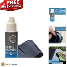 Gentle Screen Cleaner Spray & Microfiber Cloth – Perfect for All Electronics picture