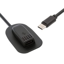 xiwai Practical 65W USB-C Backpack Charging Cable USB2.0 Type-C 60cm, Black picture