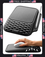 Ergonomic Mouse Pad with Wrist Rest and Storage Slot for Office and Gaming picture