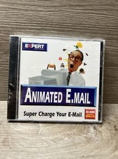 ANIMATED E.MAIL, Vintage (Expert Software 1997) CD Windows 95 + FREE Gift NOS picture