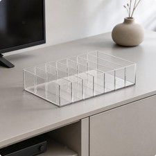 Transparent PET Cable Organizer Space-Saving for Bedside picture