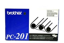 Genuine Brother PC-201 Printing Cartridge New Sealed OEM - Fast Shipping FAX MFC picture