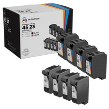 LD Reman Replacement HP 45 & 23 Combo Set - 4 51645A & 4 C1283D 8pk picture