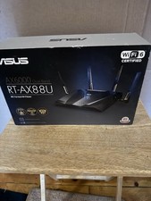 ASUS RT-AX88U AX6000 4804 Mbps Dual-Band Gigabit Router - Black picture