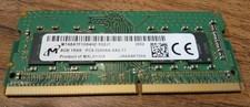 Micron 8GB DDR4 PC4-3200AA-SA2-11 260-Pin SODIMM RAM (MTA8ATF1G64HZ-3G2J1) picture